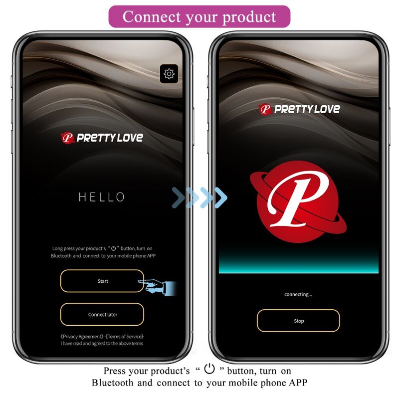 PRETTY LOVE - ETHAN OPLAADBARE VIBRATOR LILAC