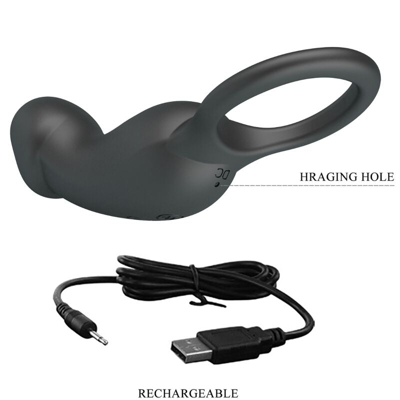PRETTY LOVE - INCLUSIEF ZWARTE RING &amp; VIBRATOR