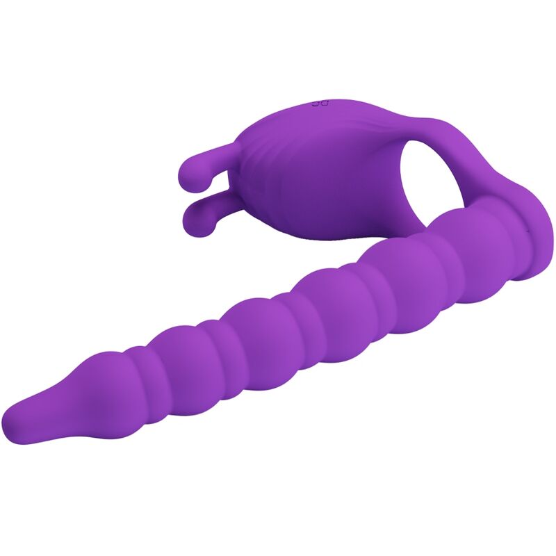 PRETTY LOVE - BLACKNEY PENISRING MET VIBRERENDE PLUG, LILAC