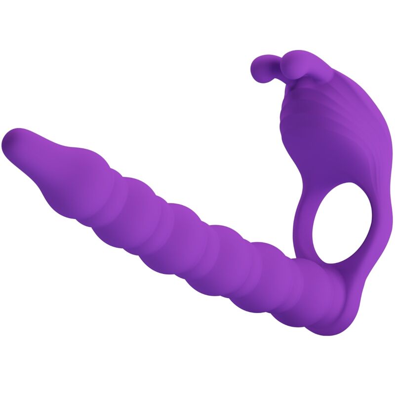 PRETTY LOVE - BLACKNEY PENISRING MET VIBRERENDE PLUG, LILAC