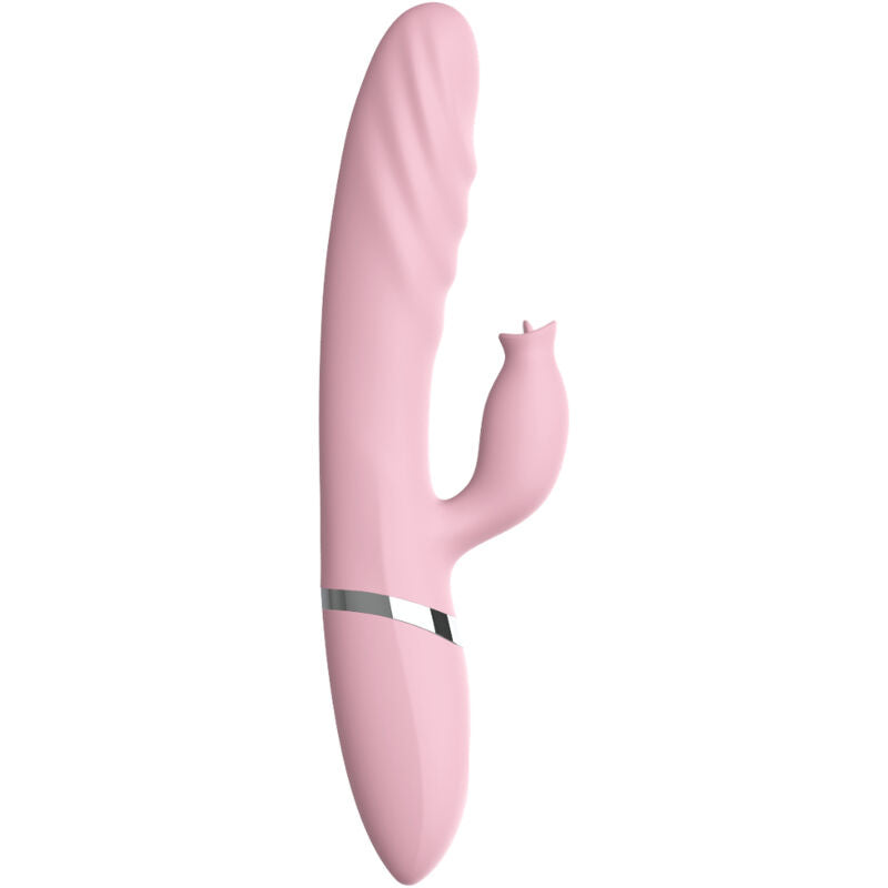 ARMONY - VIBRATOR &amp; THRUSTING MET ROZE HITTE-EFFECT TONG