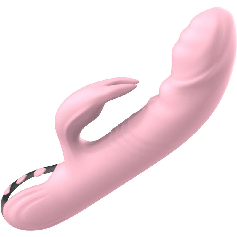 ARMONY - VOLLEDIG VINGER KONIJNENVIBRATOR MET ROZE HITTE-EFFECT