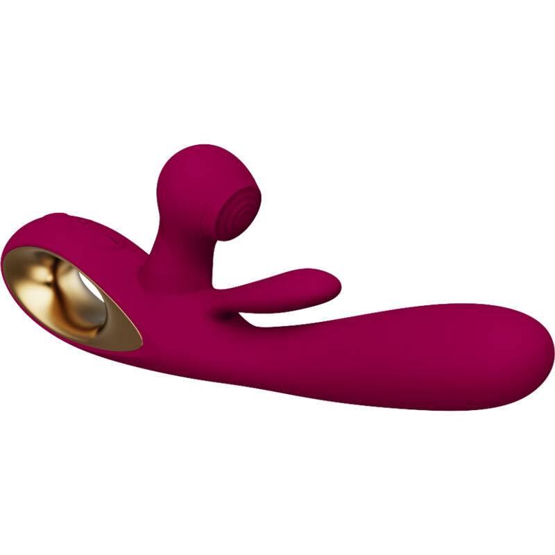 ARMONY - IMPACT SWING VIBRATOR &amp; DUBBELE STIMULATOR MODEL 1 BORDEAUX