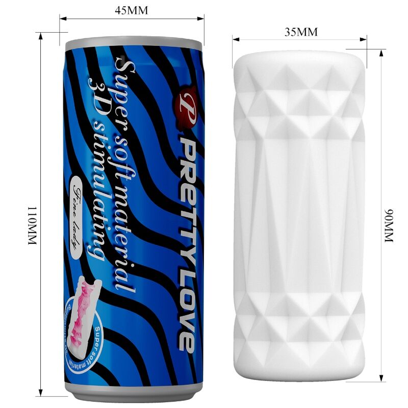 PRETTY LOVE - MANNELIJKE MASTURBATOR CAN 3D-MODEL 2