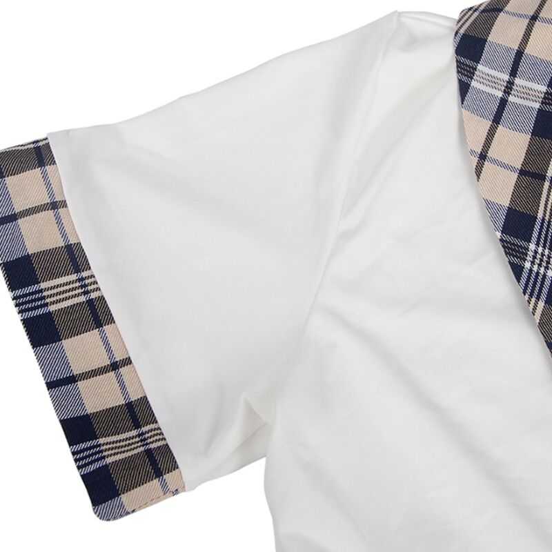 SUBLIEM - SEXY SCHOOLMEISJESKOSTUUM TOP EN ROK S/M