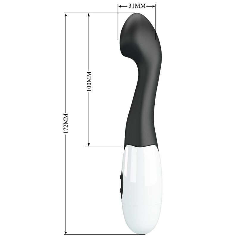 PRETTY LOVE - CHARLES G-SPOT VIBRATOR 30 MODI ZWART