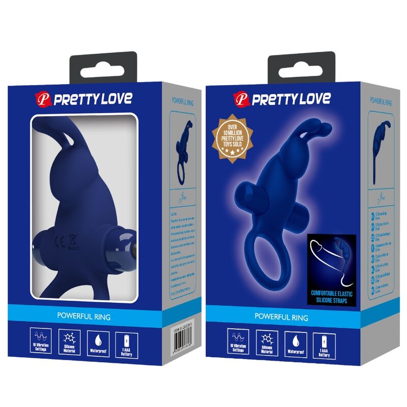 PRETTY LOVE - JIRO KONIJNENRING MET BLAUWE VIBRATIE