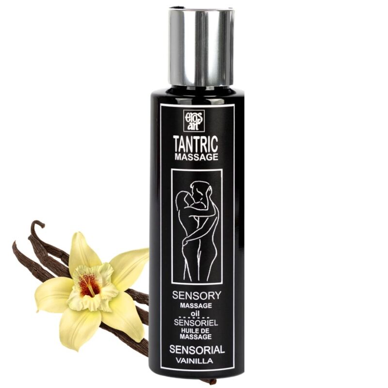 EROS-ART - NATUURLIJKE TANTRISCHE MASSAGEOLIE EN AFRODISIACUM VANILLE 100 ML