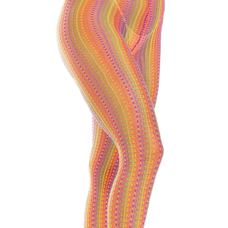 LEG AVENUE - MEERKLEURIGE GEHAAKTE PANTY'S
