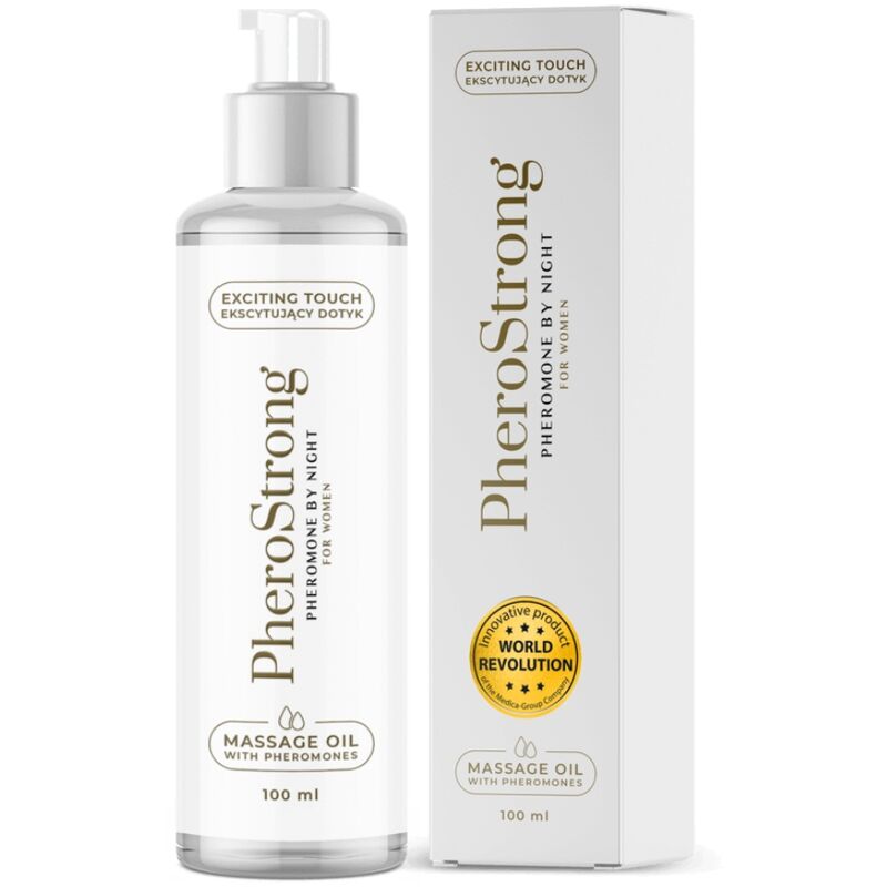 PHEROSTRONG - MASSAGEOLIE VOOR VROUWEN BIJ NACHT 100 ML