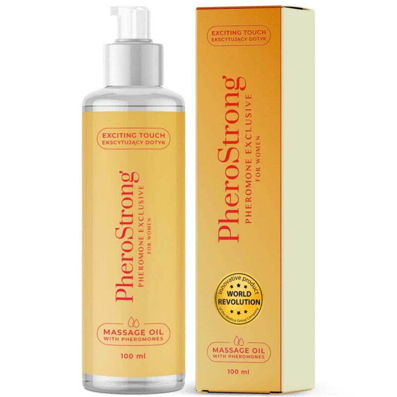 PHEROSTRONG - EXCLUSIEVE MASSAGEOLIE VOOR VROUWEN 100 ML