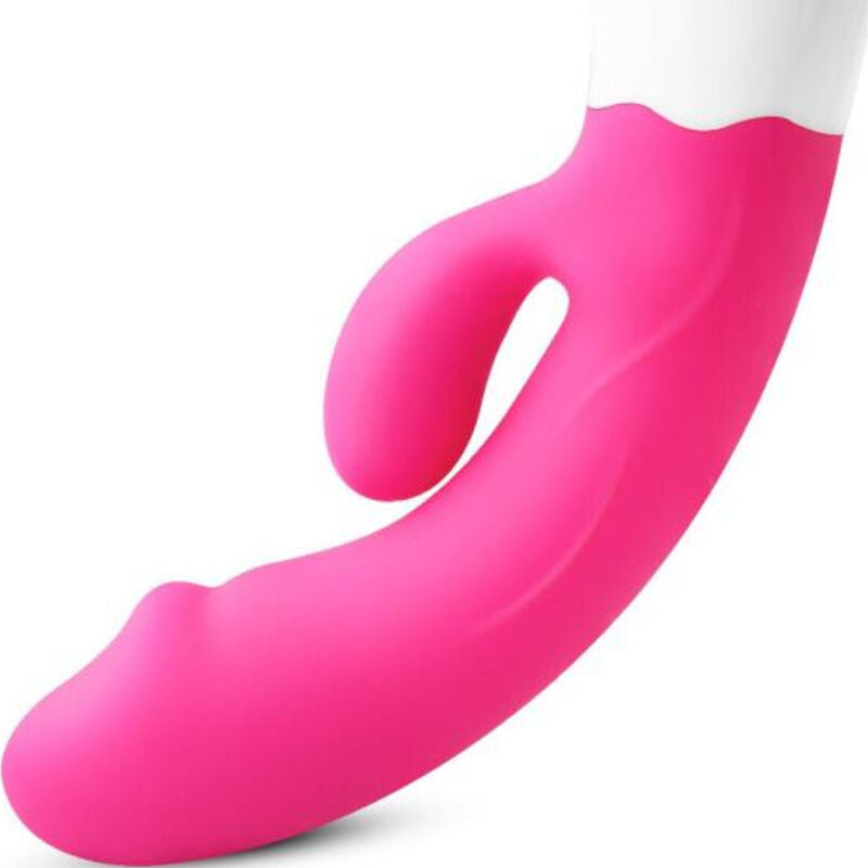 ARMONY - HAPPY OPLAADBARE VIBRATOR &amp; STIMULATOR FUCHSIA
