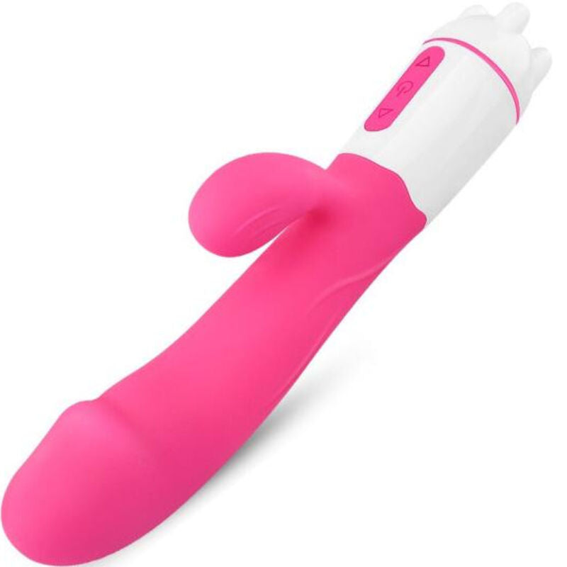 ARMONY - HAPPY OPLAADBARE VIBRATOR &amp; STIMULATOR FUCHSIA