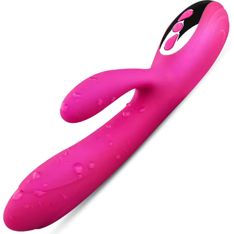 ARMONY - FLEXIBELE VIBRATOR &amp; STIMULATOR MET WARMTE-EFFECT, FUCHSIA