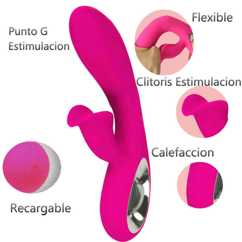 ARMONY - DARO VIBRATOR &amp; STIMULATOR TREKRING FUCHSIA