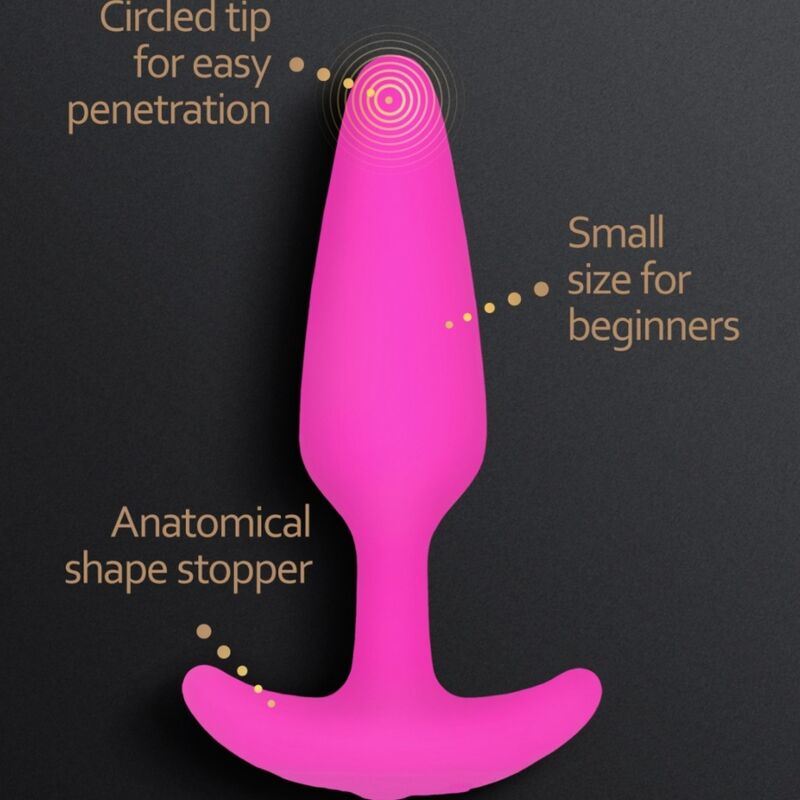 G-VIBE - GPLUG ANAAL PLUG VIBRATOR XS FUCHSIA