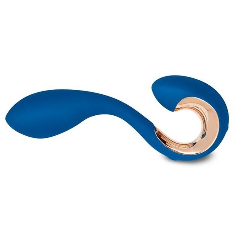 G-VIBE - GPOP 2 VIBRATOR GYP DOT INDIGO BLAUW