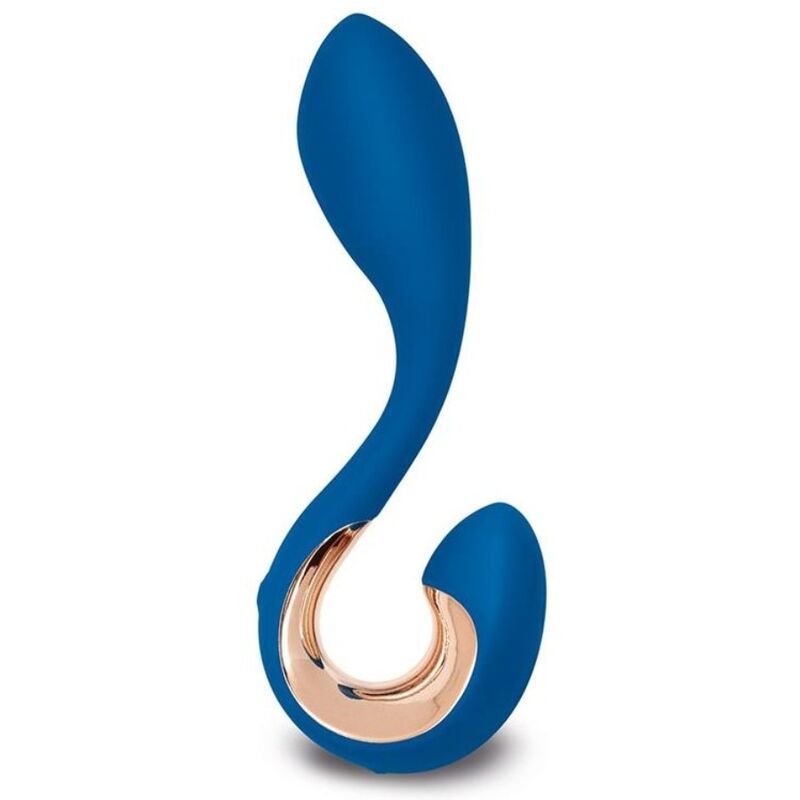 G-VIBE - GPOP 2 VIBRATOR GYP DOT INDIGO BLAUW