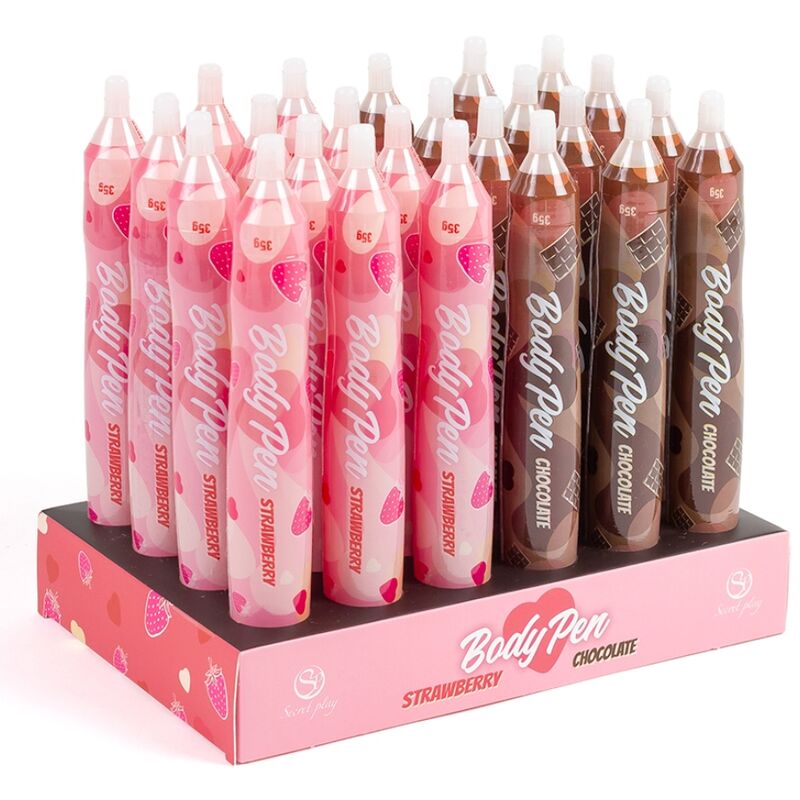 GEHEIM SPEL - AARDBEI BODY PEN