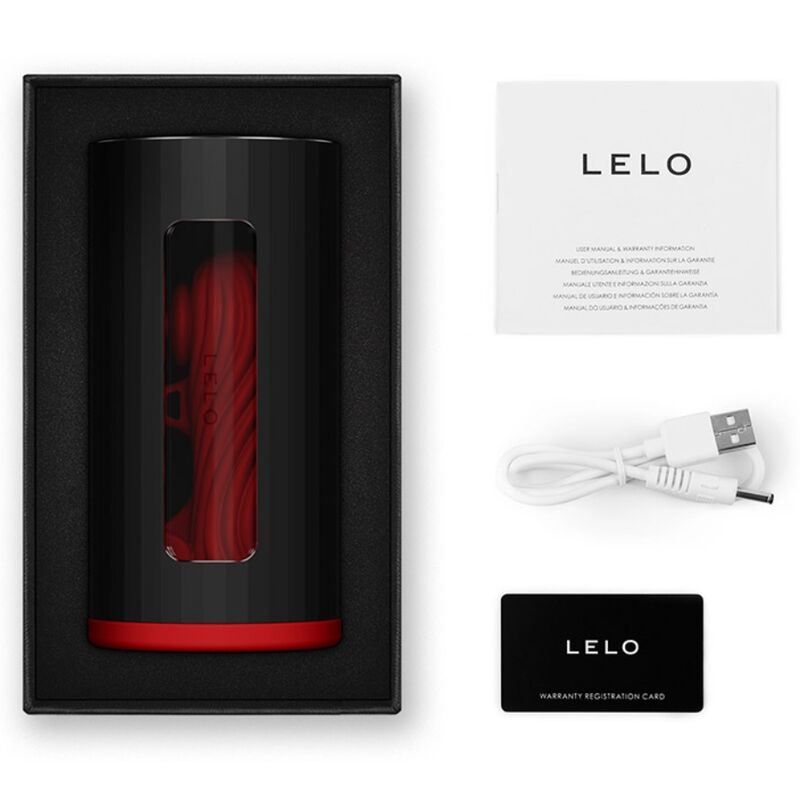 LELO - F1S V3 RODE MANNELIJKE MASTURBATOR
