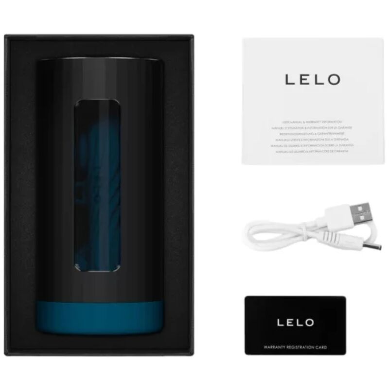 LELO - F1S V3 MANNELIJKE MASTURBATOR BLAUWGROEN XL