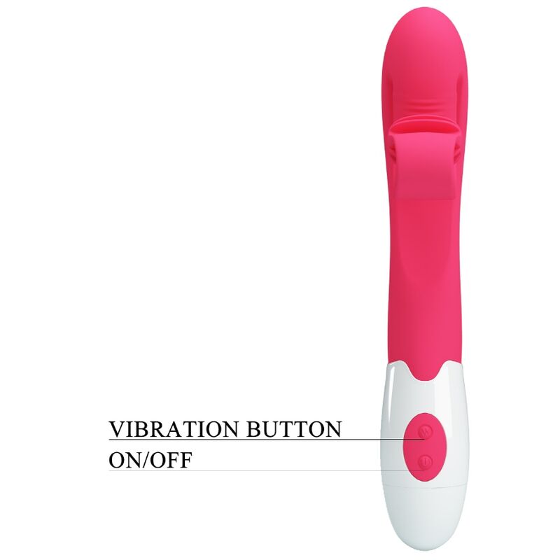 ROMANCE - VIBRATOR EN STIMULATOR 30 SNELHEDEN ROZE
