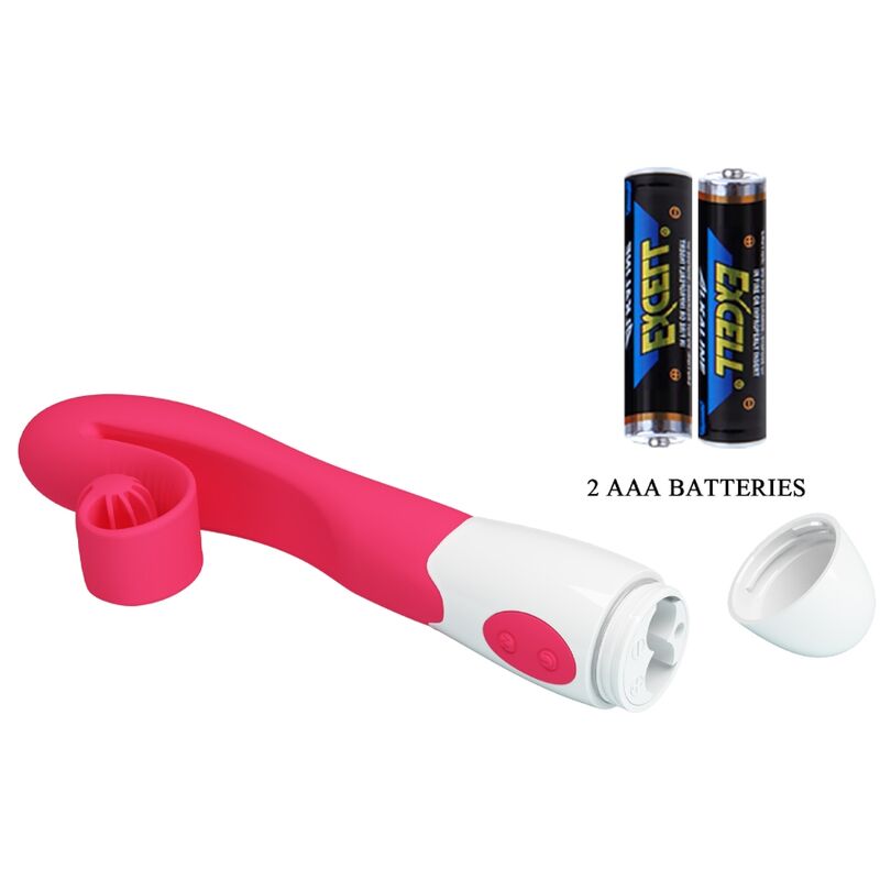 ROMANCE - VIBRATOR EN STIMULATOR 30 SNELHEDEN ROZE