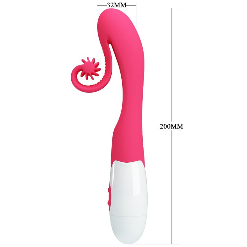 ROMANCE - VIBRATOR EN STIMULATOR 30 SNELHEDEN ROZE