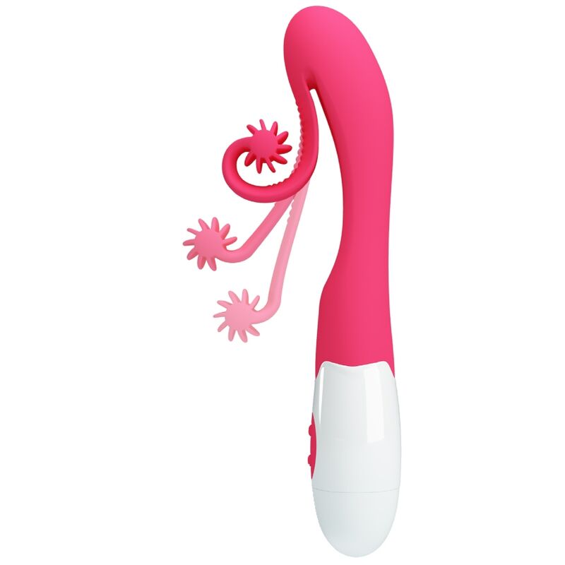 ROMANCE - VIBRATOR EN STIMULATOR 30 SNELHEDEN ROZE