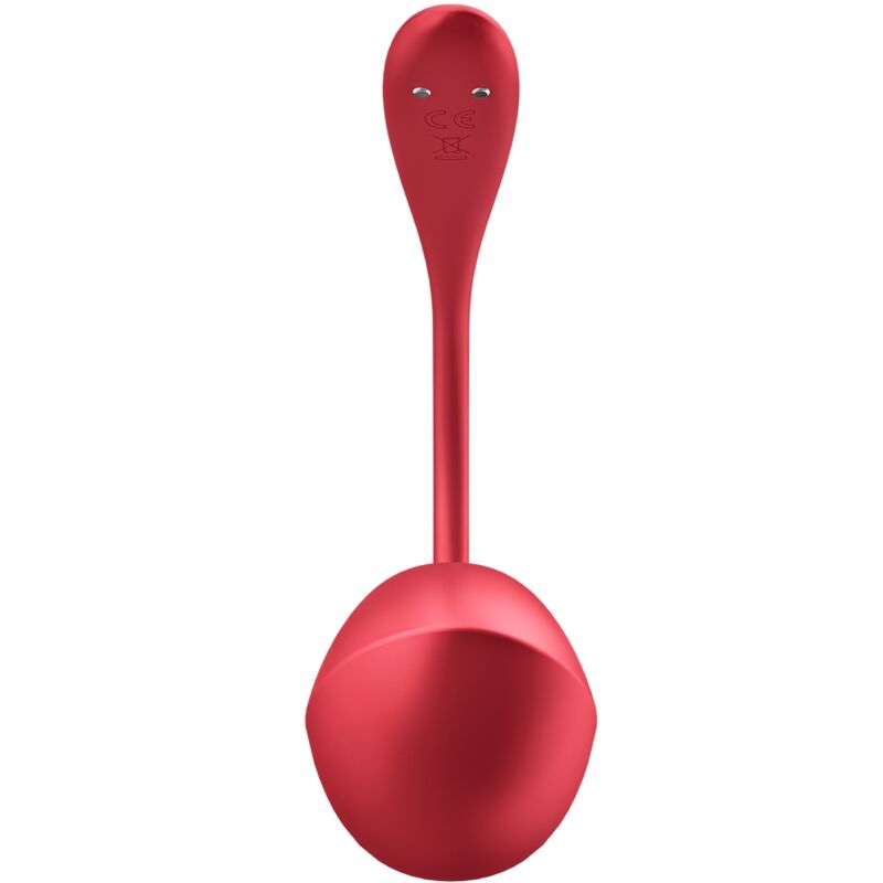 SATISFYER - GLANZENDE BLAADJES G-SPOT STIMULATOR AFSTANDSBEDIENING ROOD GRATIS APP