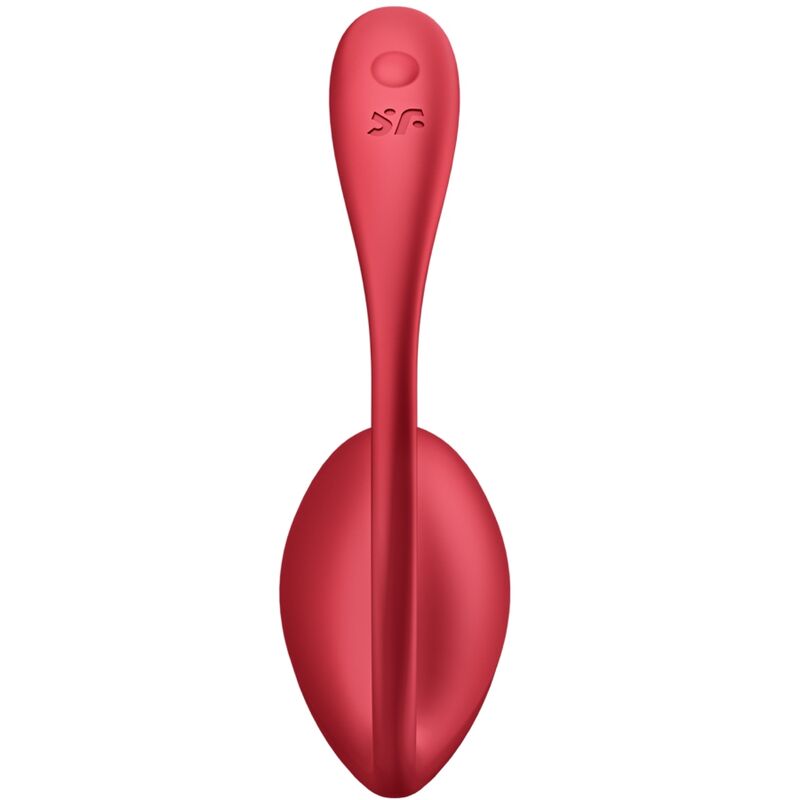 SATISFYER - GLANZENDE BLAADJES G-SPOT STIMULATOR AFSTANDSBEDIENING ROOD GRATIS APP