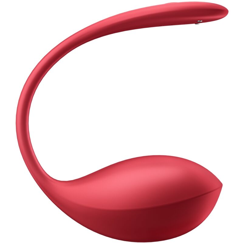 SATISFYER - GLANZENDE BLAADJES G-SPOT STIMULATOR AFSTANDSBEDIENING ROOD GRATIS APP