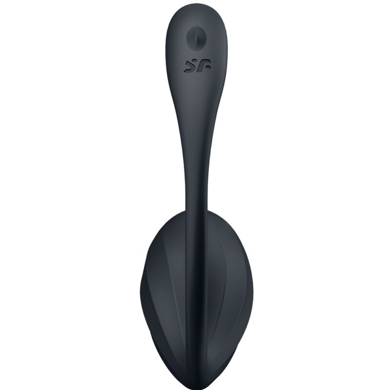 SATISFYER - GERIBDE BLOEMPOT G-SPOT STIMULATOR AFSTANDSBEDIENING ZWART GRATIS APP