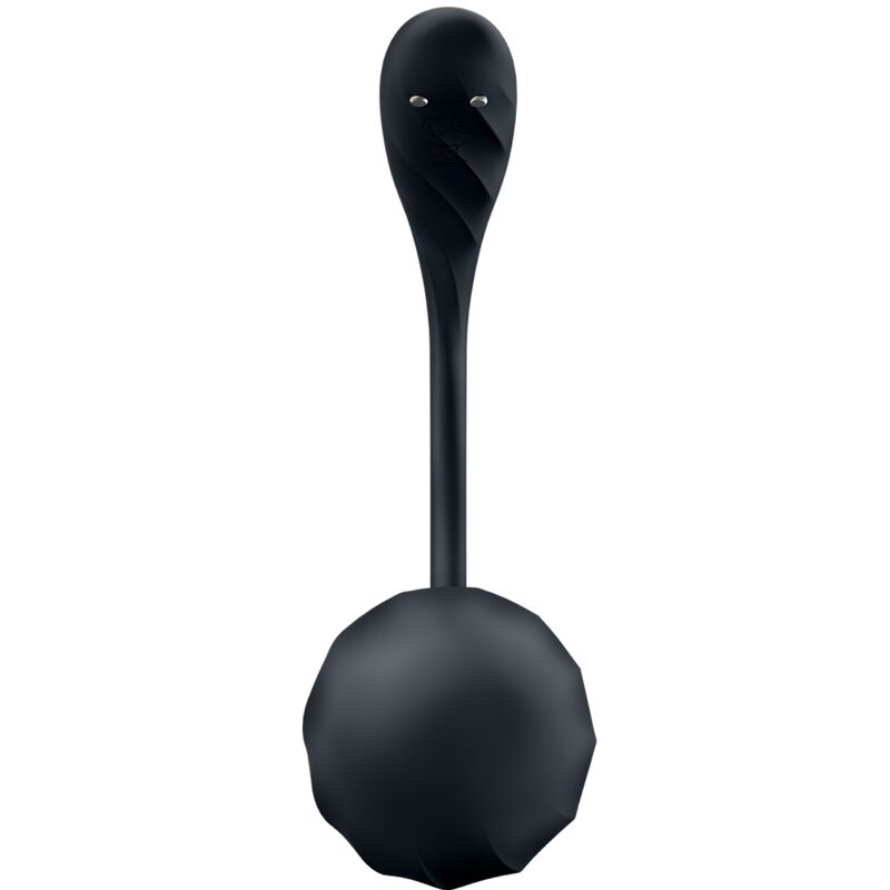 SATISFYER - GERIBDE BLOEMPOT G-SPOT STIMULATOR AFSTANDSBEDIENING ZWART GRATIS APP