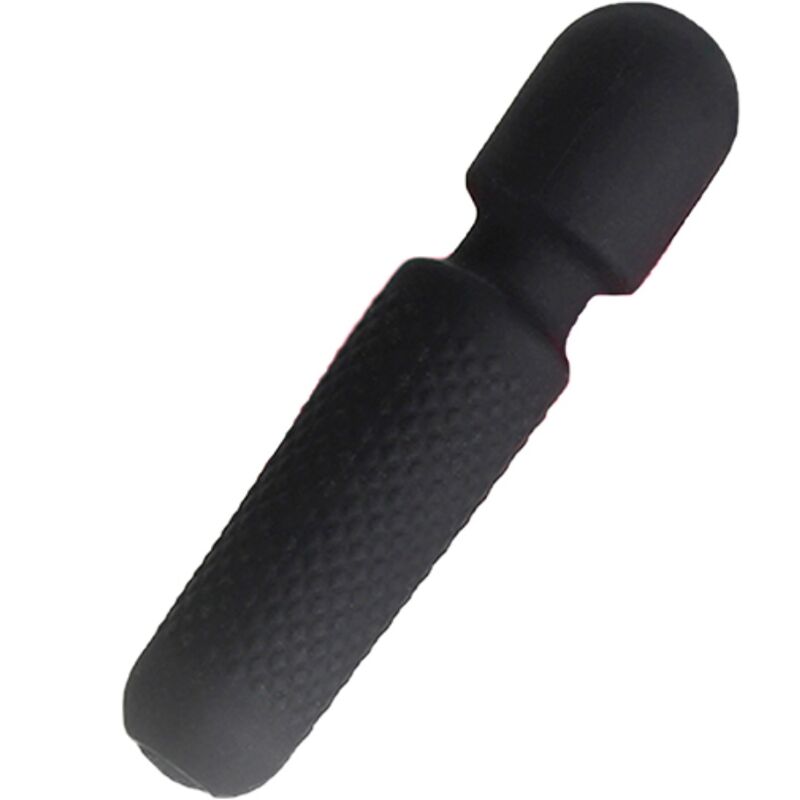 HARMONY - UW MAGISCHE OPLAADBARE MASSAGER &amp; VIBRATOR 10 VIBRATIES SILICONEN ZWART