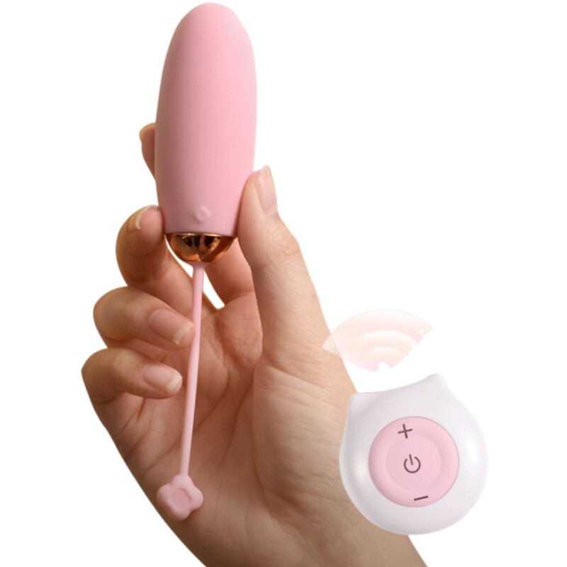 ARMONY - KITTY FUN VIBRERENDE EI AFSTANDSBEDIENING 10 VIBRATIES ROZE