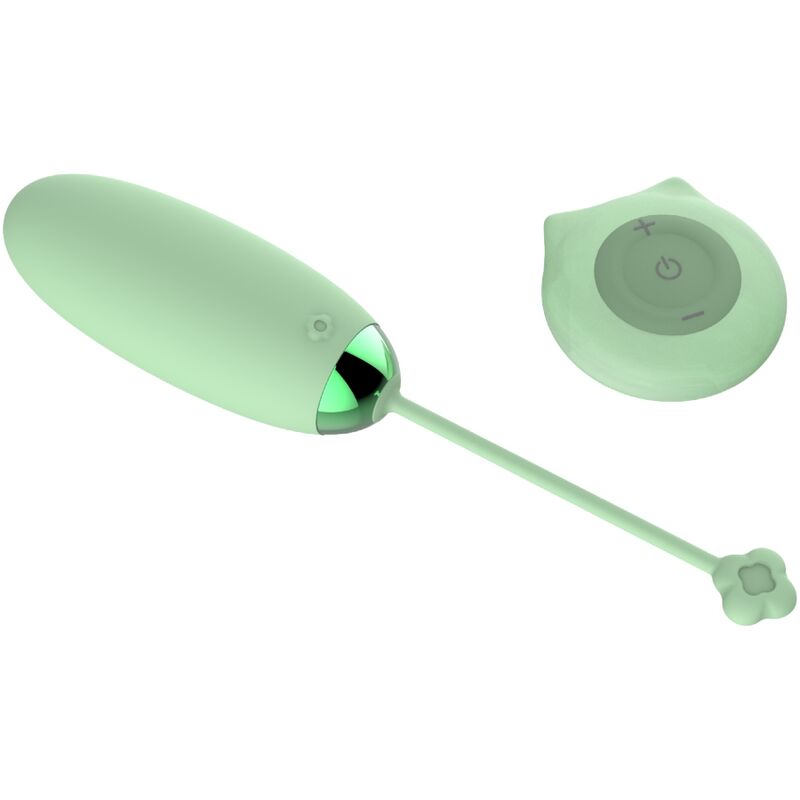 ARMONY - KITTY FUN VIBRERENDE EI AFSTANDSBEDIENING 10 VIBRATIES GROEN