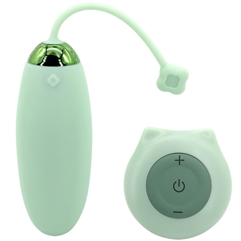 ARMONY - KITTY FUN VIBRERENDE EI AFSTANDSBEDIENING 10 VIBRATIES GROEN