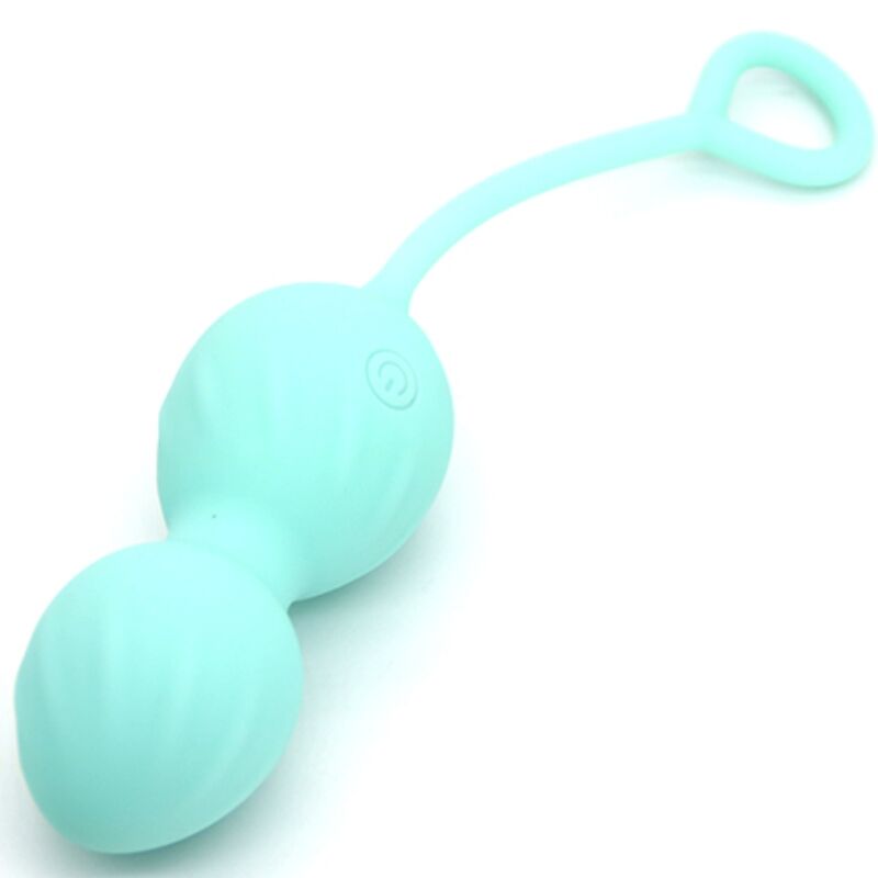 ARMONY - BLOSSOMS VAGINALE GEWICHTEN VIBRATOR AFSTANDSBEDIENING 10 VIBRATIES GROEN