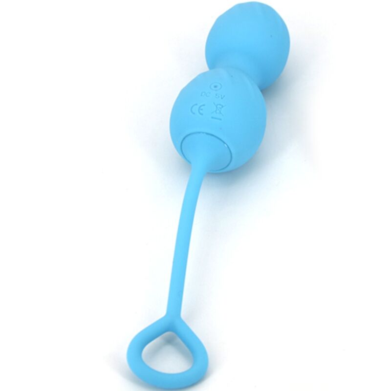 ARMONY - BLOSSOMS VAGINALE GEWICHTEN VIBRATOR AFSTANDSBEDIENING 10 VIBRATIES BLAUW