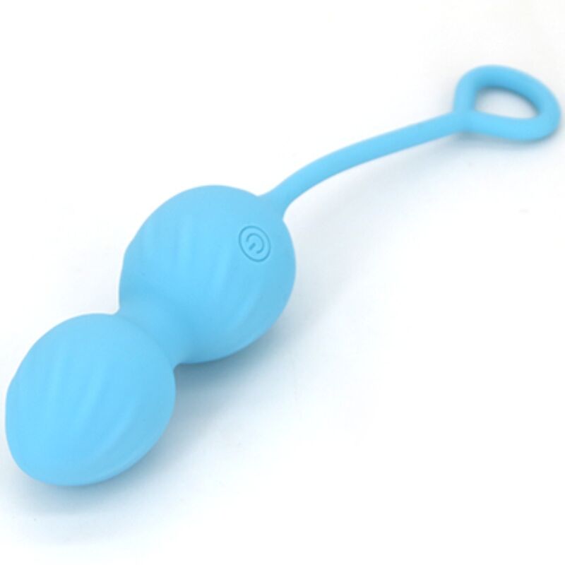 ARMONY - BLOSSOMS VAGINALE GEWICHTEN VIBRATOR AFSTANDSBEDIENING 10 VIBRATIES BLAUW