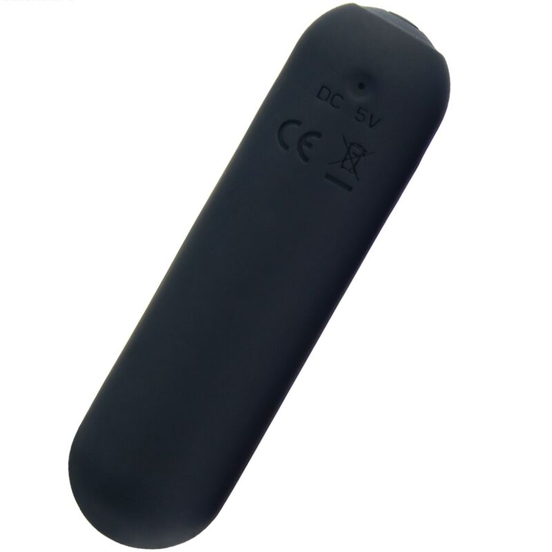 ARMONY - SPLASH HAHA SILICONEN VIBRATIEBOLLET 10 VIBRATIES 75 X 19 CM ZWART