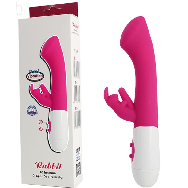 ARMONY - KONIJNENVIBRATOR &amp; G-SPOTSTIMULATOR 10 SNELHEDEN ROZE