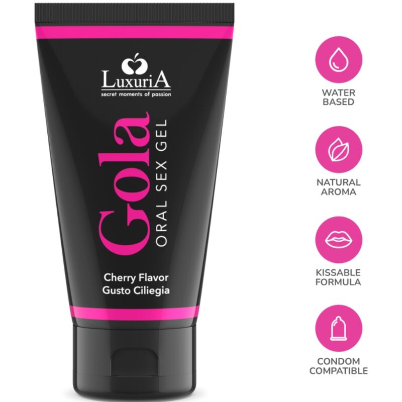 INTIMATELINE LUXURIA - GOLA CHERRY MONDGEL 50 ML