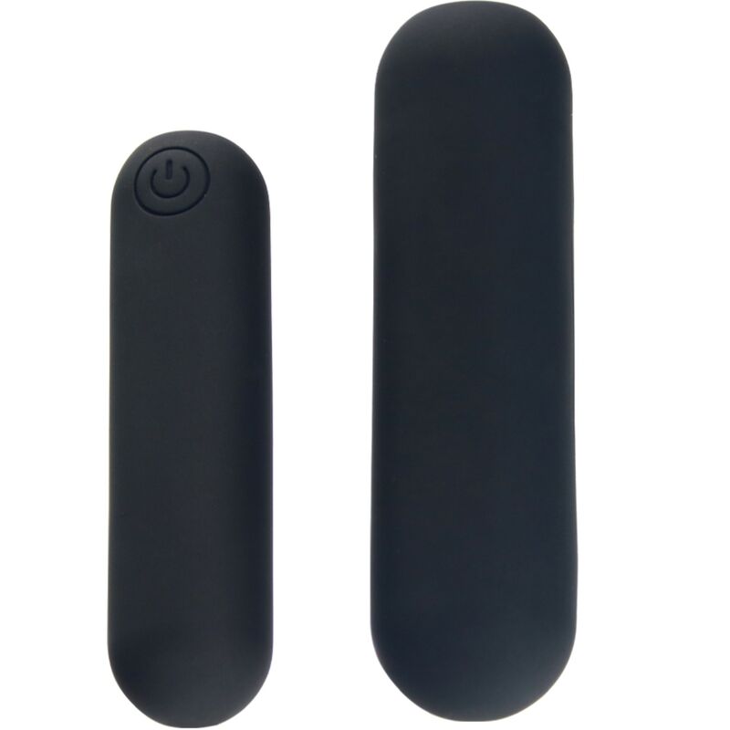 ARMONY - SPLASH HAHA SILICONEN VIBRATIEBOLLET 10 VIBRATIES 75 X 19 CM ZWART