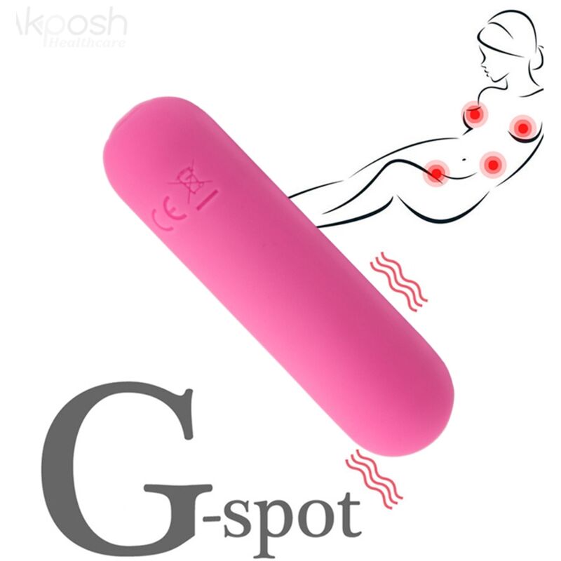 ARMONY - SPLASH HAHA SILICONEN TRILLENDE KOGEL 10 TRILLINGEN 75 X 19 CM ROZE