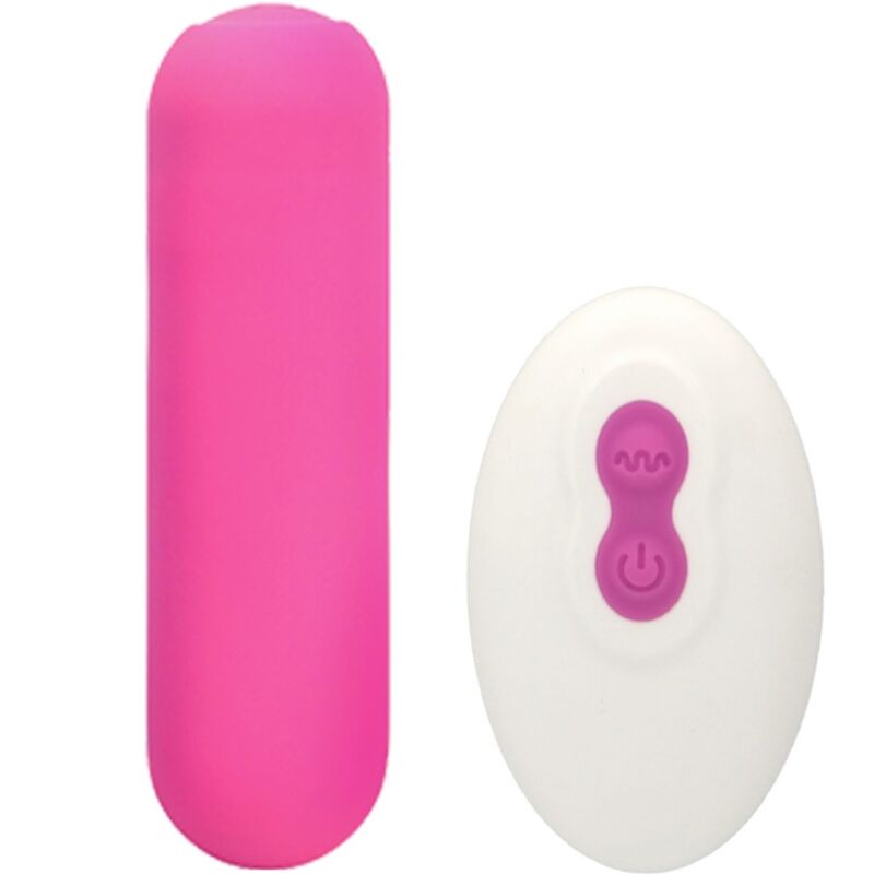 ARMONY - SPLASH JOIE SILICONEN TRILLENDE KOGEL MET AFSTANDSBEDIENING, 10 TRILLINGEN, 75 X 19 CM, ROZE