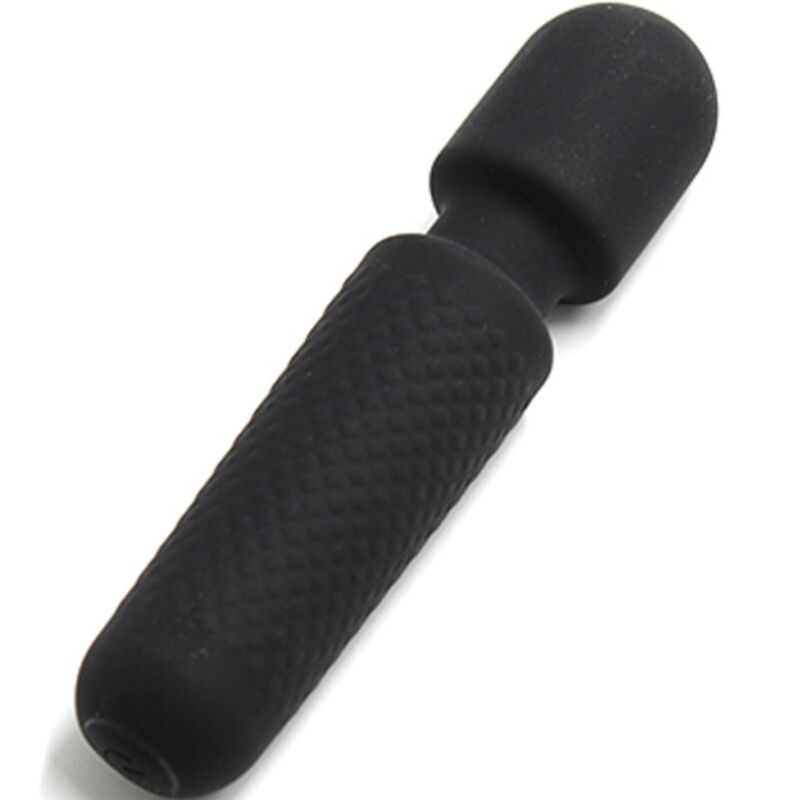 HARMONY - UW MAGISCHE OPLAADBARE MASSAGER &amp; VIBRATOR 10 VIBRATIES SILICONEN ZWART