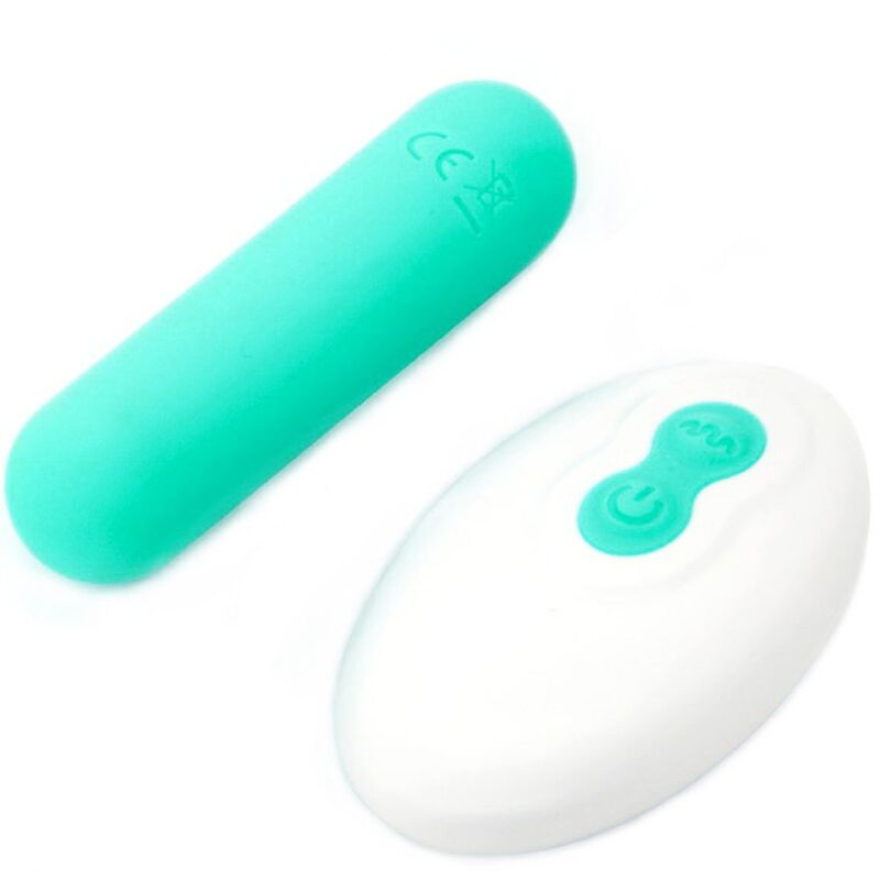 ARMONY - SPLASH JOLINE SILICONEN VIBRERENDE KOGEL MET AFSTANDSBEDIENING, 10 VIBRATIES, 65 X 15 CM, GROEN
