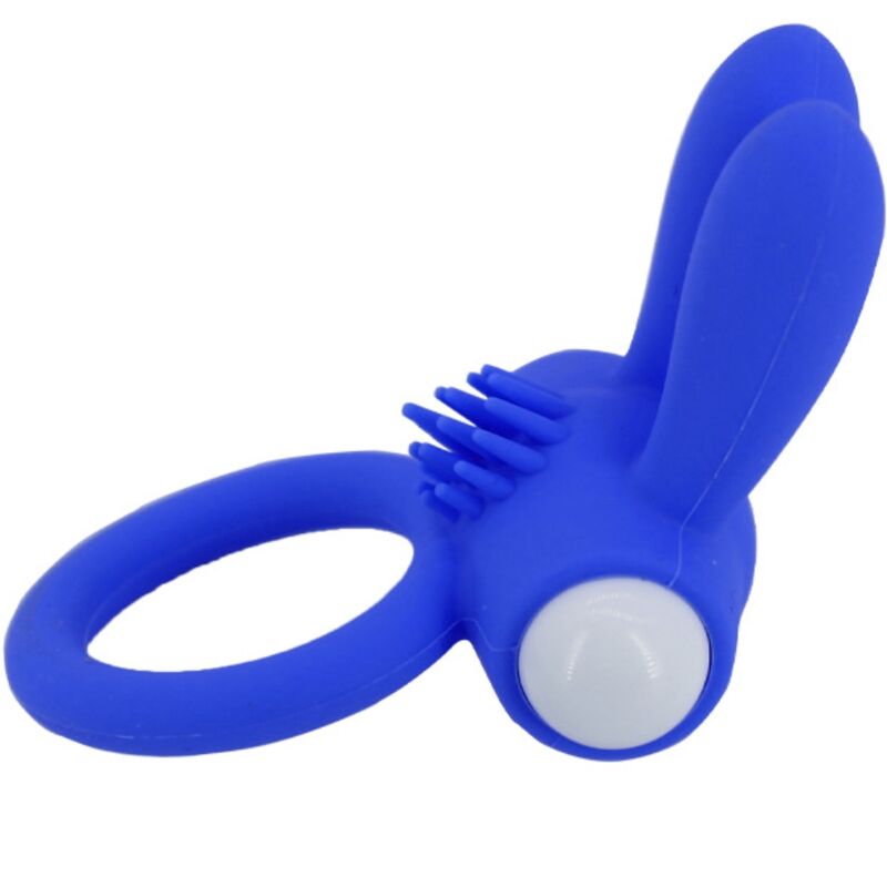 ARMONY - MR BUNNY BLAUWE SILICONEN VIBRERENDE RING